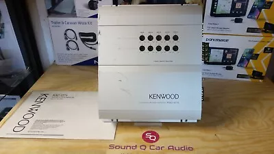 Kenwood KAC-Q74 Rare Old School SQ 4-Channel Amplifier Upgraded. Made In Japan! • $69