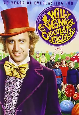Willy Wonka And The Chocolate Factory (DVD 2011 40th Anniversary) NEW • $6.48