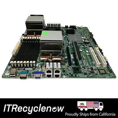 Tyan S8230 Motherboard G34 W/ 2x AMD Opteron OS6128 8core 2x Heatsink I/O Shield • $199