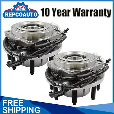 Set Of 2 4WD Front Wheel Bearing Hub For 2017-2020 Ford F-250 F-350 Super Duty • $232.72