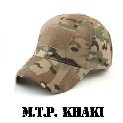 MTP Camo Baseball Cap TACTICAL MILITARY Hunting Hiking Camping Adult Size Unisex • £6.99