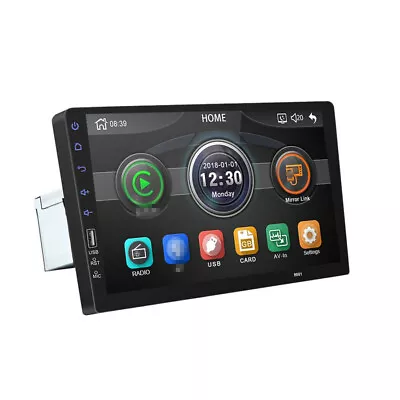 9in Car Radio MP5 Bluetooth USB TF AUX Player Mirror Link+Dynamic Track Camera • $124.10