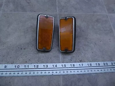 1980 Yamaha XS850 Special Y150- 1) Left And Right Front Amber Reflectors Set • $24.50