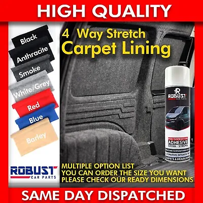 Camper Van Lining Carpet 4 Way Stretch For Vw T5 T5.1 Transporter Caddy • £184.85