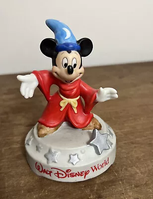 Walt Disney World Mickey Mouse Music Box 25th Anniversary Sorcerers Apprentice • $15