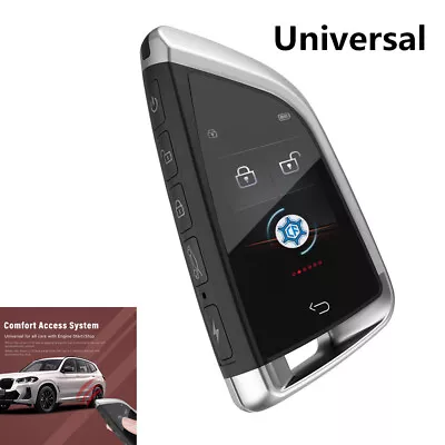 Silver Universal High Quality Modified Remote Smart Key Shell With LCD Screen • $111.32