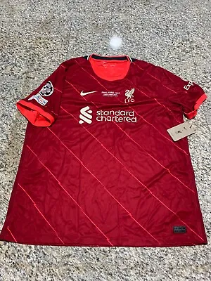 £85 • Buy Liverpool FC 2022 Champions League Final Football Shirt