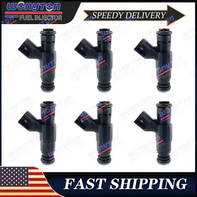 Set Of 6 Fuel Injectors 30777501 Fit Volvo S80 2007-2014 6G9N-AB • $28.17