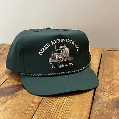 Vintage Ozark Kenworth Graphic Logo Snapback Trucker Hat 1990s Dad Cap • $19.99