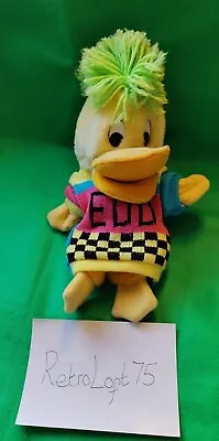 Edd The Duck 12  Hand Puppet With Quack. Soft Plush Toy. Children's CBBC 1990. • £24.95