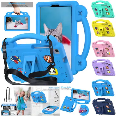 For Samsung Galaxy Tab A7 Lite 8.7  A 8  Tablet Shockproof Kids Case Cover Strap • £14.99