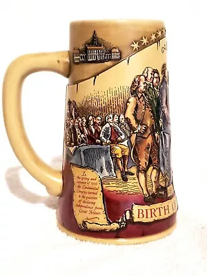 Miller High Life Ceramic Beer Stein- Second In Series- Birth Of A Nation 1776.  • $14.57