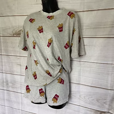 H&M French Fry Pajama Set Womens M U1 • $11.20