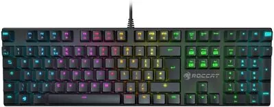 ROCCAT Suora FX RGB Illumination Frameless Mechanical Gaming Keyboard UK Layout • $197.51