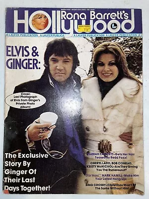 Rona Barrett’s Hollywood Magazine March 1978 Elvis Presley Farrah Fawcett • $7.99