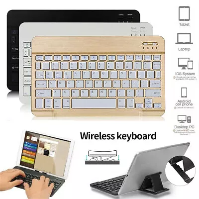 10 Inch Universal Wireless Keyboard For IPad Lenovo Samsung Window PC Tablet • $20.99