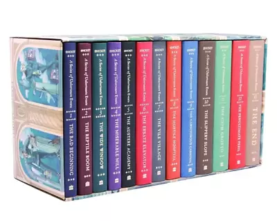 A Series Of Unfortunate Events Complete Wreck: Books 1-13 Hardcover Box Set • $35