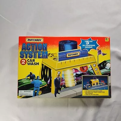 Matchbox Action System 2 Car Wash Playset 1995 In Box • $22.95