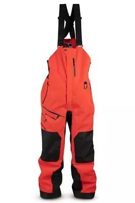 509 Evolve Snowmobile Bibs Shell Water/Windproof Stretch Red Snow Pants • $249.95