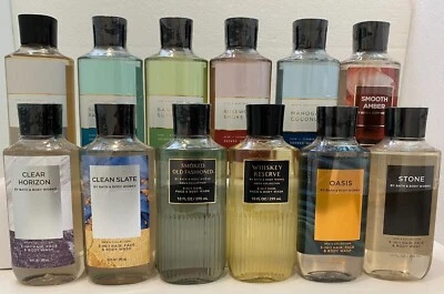 $13.98 • Buy Bath & Body Works  Men 2-in-1 Hair & Body Wash Shower Gel 10 Oz Each You Choose