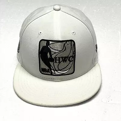 Miami Heat New Era Cap Hat Men's White 59FIFTY NBA Hardwood Classic 7 1/2 • $11.99