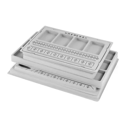 $4.18 • Buy Flocked Bead Board Bracelet Beading Jewelry Organiser Tray Design DIY Craft Tool