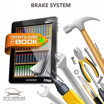VW XL1 Type 6Z 2012-2016 Brake Systems Repair Workshop Manual Download PDF EBook • $13.83
