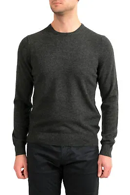 Malo Optimum Men's Dark Gray Wool Cashmere Crewneck Pullover Sweater • $149.99