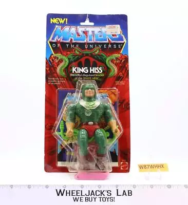 King Hiss Masters Of The Universe MOTU 1985 Mattel MOSC SEALED NEW Action • $270.18