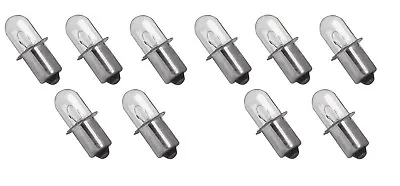 (10) 18V Bulbs For Milwaukee Ryobi Ridgid Skill Hilti Draper Craftsman KPR • $22.33
