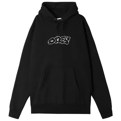 Obey Crude Black Hoodie • $120