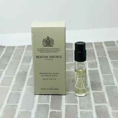 Molton Brown EDT Trial Spray Vial 1.5ml/0.05oz Each. Your Choice. New In Box • $7.50