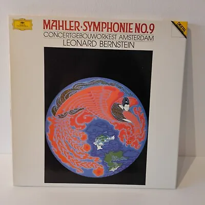 DGG DIGITAL BOX SET 419208-1 2LP Mahler Symphony 9 Bernstein NM! • $39