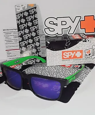 SPY Helm Polarized Kryptonite Sunglasses Men Womens Square Ken Block  • $21.99