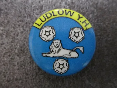 Ludlow Youth Hostel YHA Pin Badge Button (L25B) • £3.99