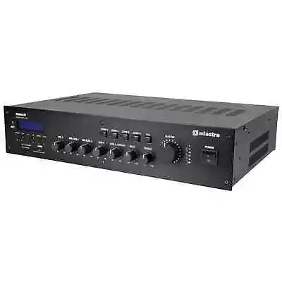 Adastra RM60D 60W 4-Zone 100V Line Mixer Amplifier With Bluetooth & DAB • £197