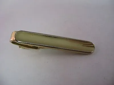 Vintage USA Tie Bar Clip Men's Jewelry: BURST ETCH CORNER • $17.99