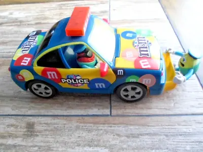 M&M Police Cop Car Lights Up Siren Music Candy Dispenser BATTERIES NOT INCLUDED • $51.75