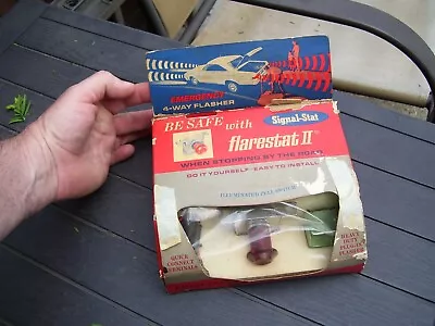 Original Vintage Nos Flarestat Flasher Hazard Warning Switch Light Signal Gm Oem • $119.99