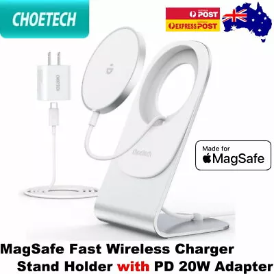 $52.95 • Buy Choetech Magsafe Fast Wireless Magnetic Charger Holder Stand For IPhone 14 13 12