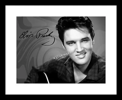 Elvis Presley Signed 8x10 Photo Print Guitar The King Autographed • $10.99