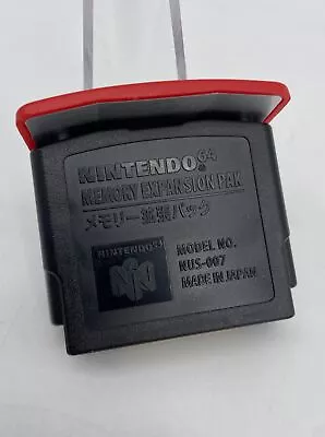 Nintendo 64 Expansion Pak Pack Official N64 Memory Pack OEM Original NUS-007 • $44.99