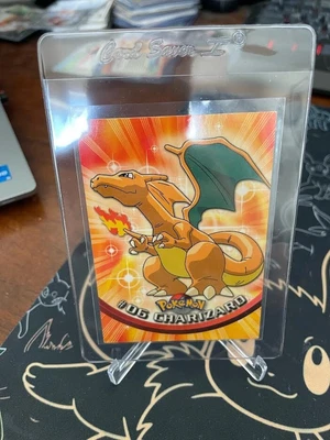 $16.99 • Buy Pokemon Topps Charizard Non Holo # 06 Blue Logo LP!