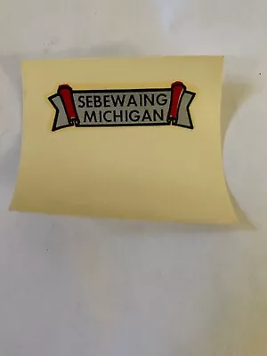 Sebewaing Michigan Decal Mint ORIGINAL ~ AD132 • $8