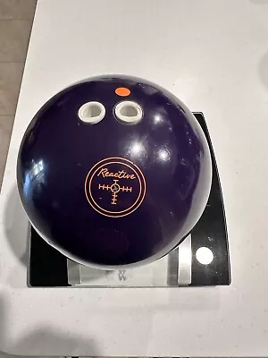 Hammer Purple Solid Reactive   Bowling  Ball 13 LB.  Used • $42