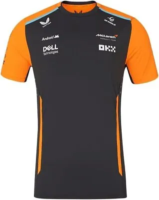 McLaren Team T Shirt F1 2024  Adults S-xx FREE Keyring Official Merchandise • £59