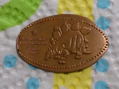 Smithsonian Museum Natural History Elongated Penny USA Cent Dinosaur Copper Coin • $1.99