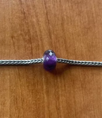 Trollbeads Gemstone Amethyst Bead - TSTBE-20003 Bead • $72