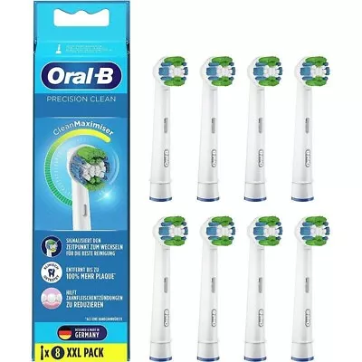 Oral – B PRECISION CLEAN 8 Brush Heads Of Ricambio. Product New Sealed Original • $47.15