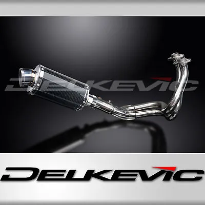 KAWASAKI KLE650 VERSYS 2007-14 FULL EXHAUST 225mm CARBON OVAL SILENCER • £294.99